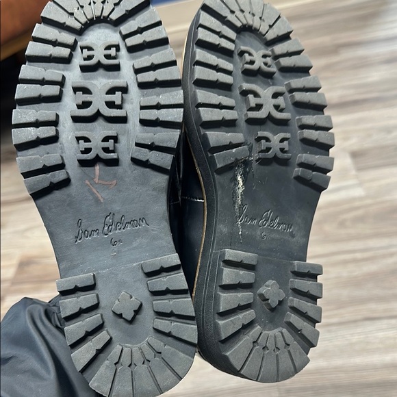 Sam Edelman Laurs Loafer Size 6.5 Black Leather - Picture 6 of 9